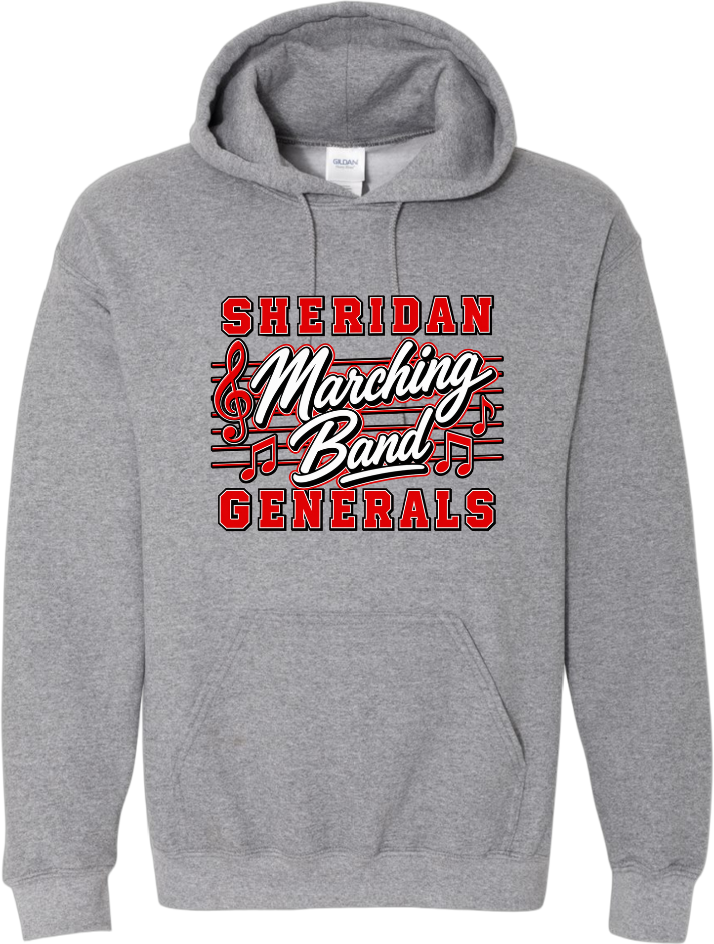 Sheridan Back To School _Band Hoodie