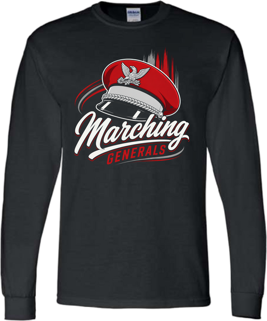 Sheridan Back To School_ Marching Generals Long Sleeve