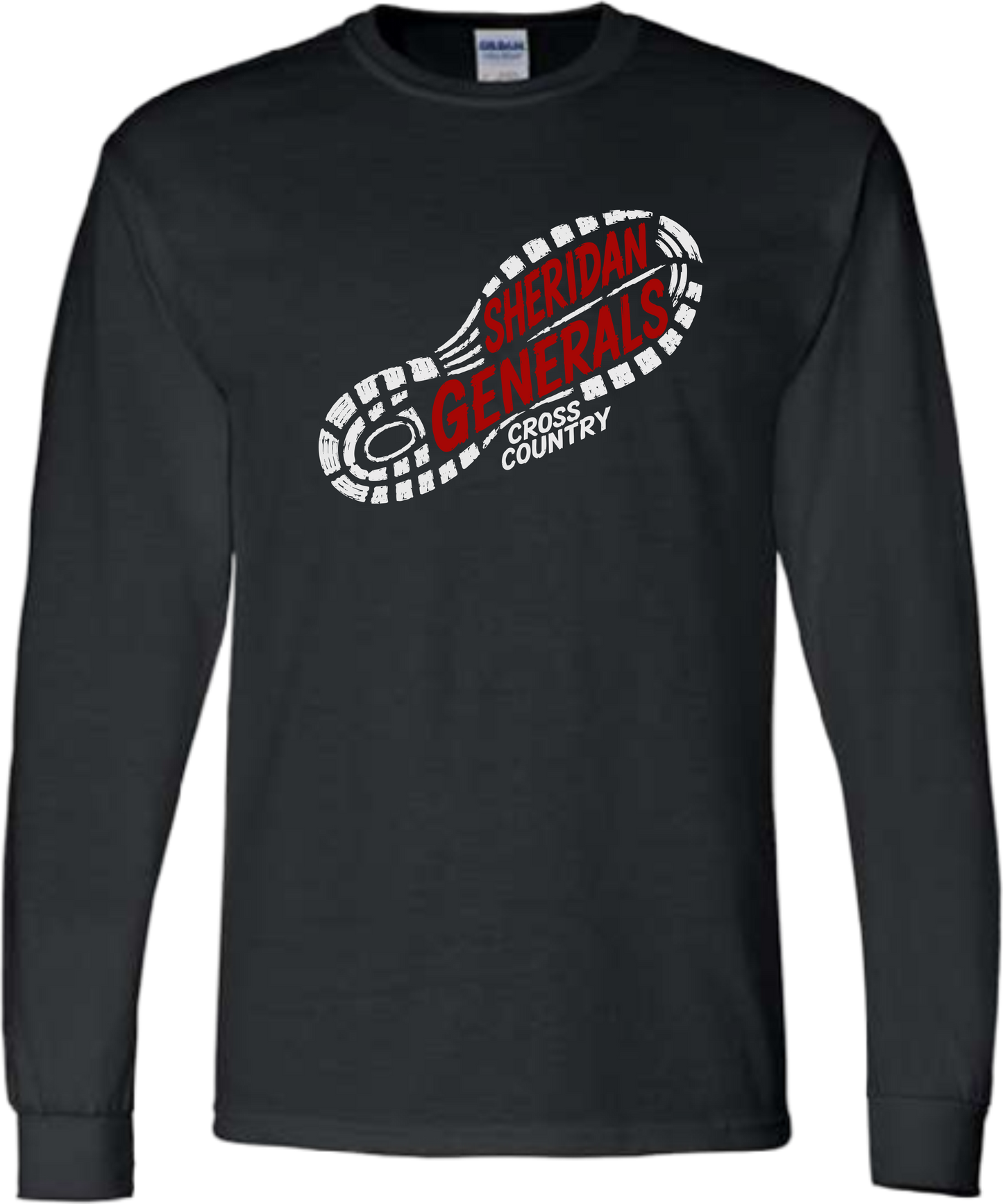 Sheridan Back To School _ Cross Country Design 1 Long Sleeve