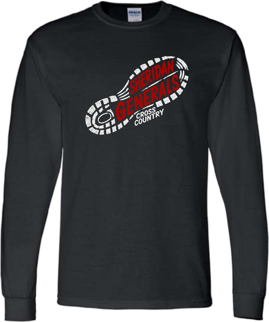 Sheridan Back To School _ Cross Country Design 1 Long Sleeve