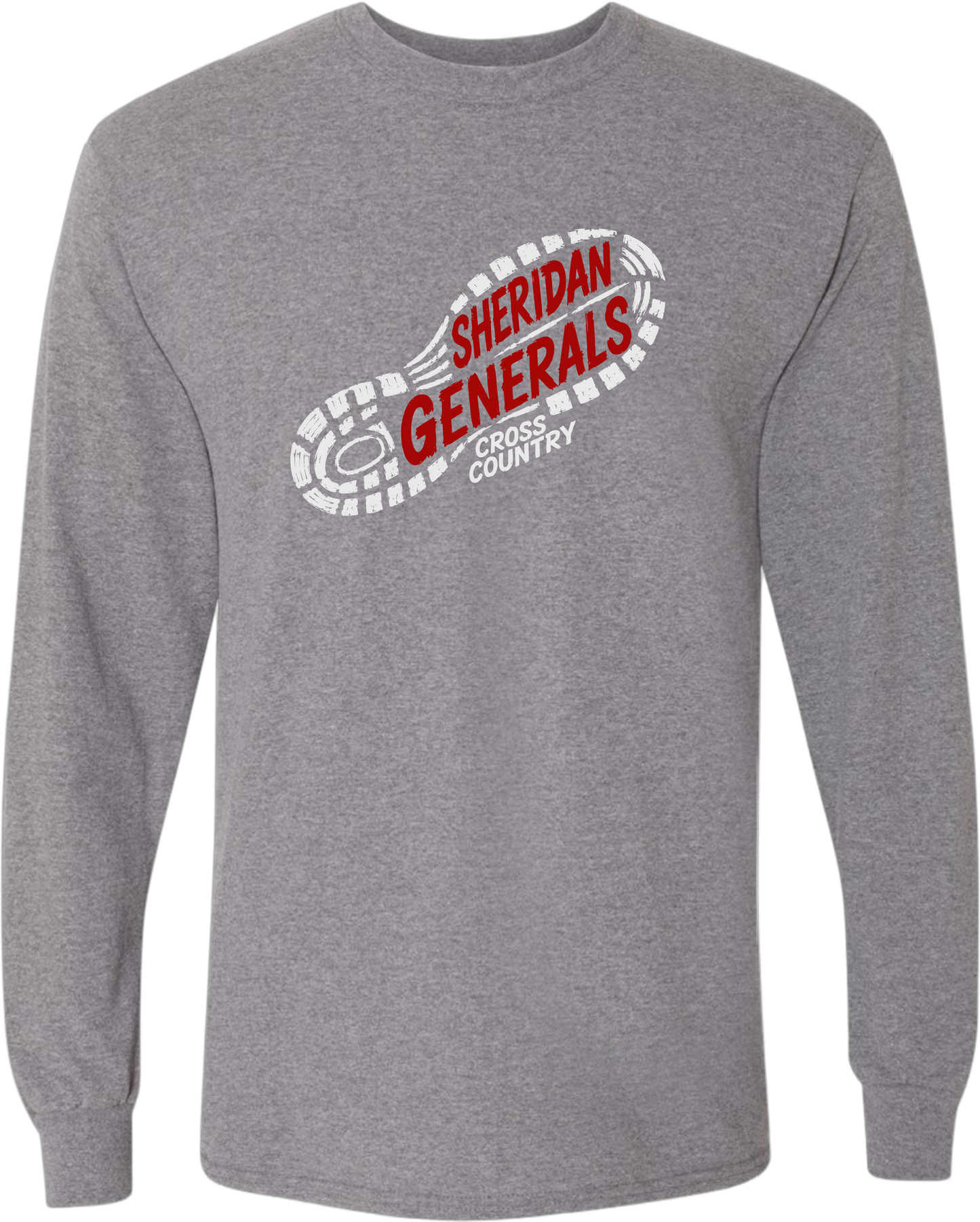 Sheridan Back To School _ Cross Country Design 1 Long Sleeve