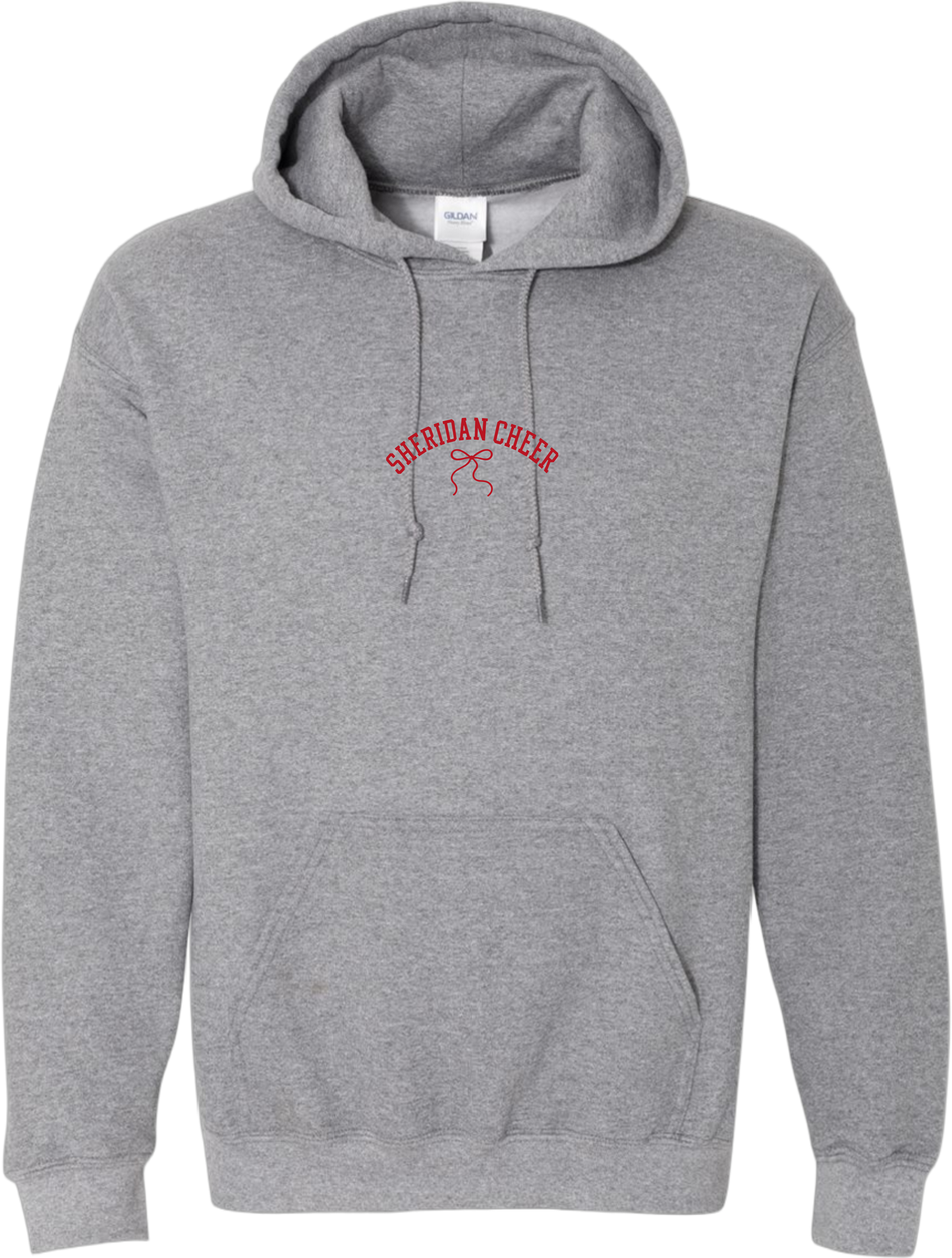 Sheridan Back To School _ Cheer Bow Design Hoodie