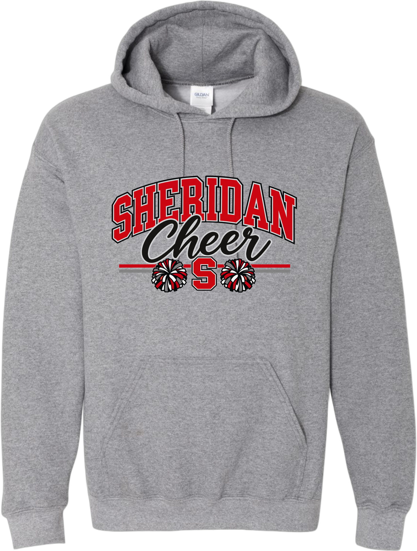 Sheridan Back To School _Cheer 2 Hoodie
