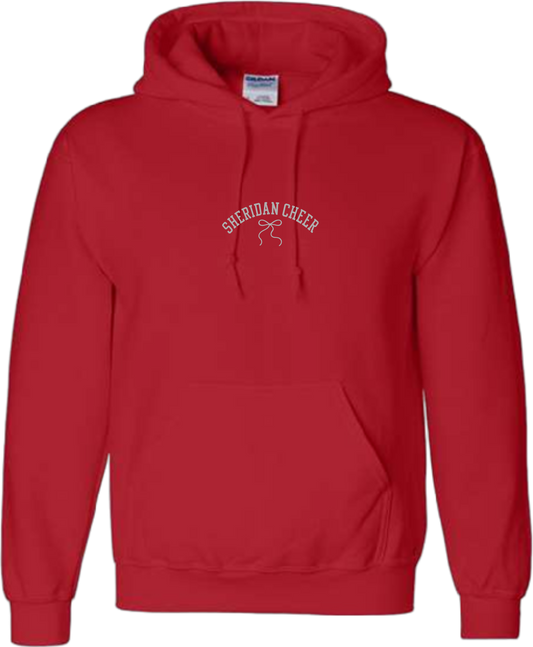 Sheridan Back To School _ Cheer Bow Design Hoodie