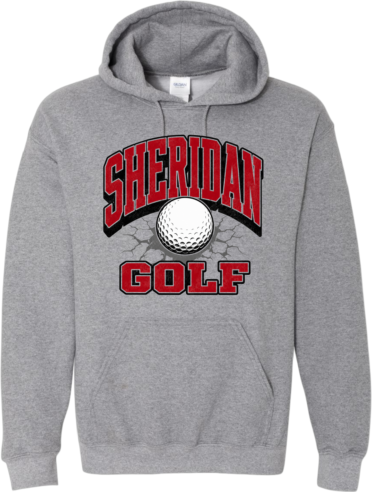 Sheridan Back To School _ Golf Design 2 Hoodie