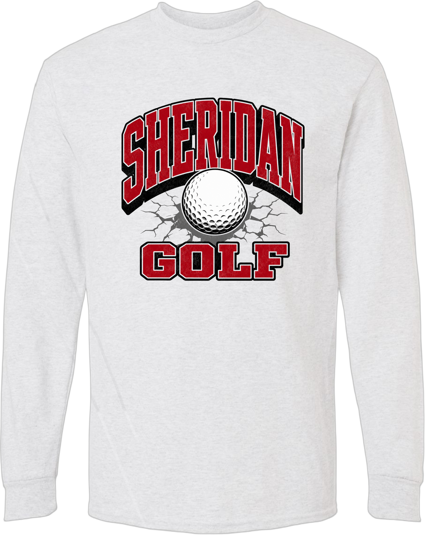 Sheridan Back To School_ Golf Design 2 Long Sleeve