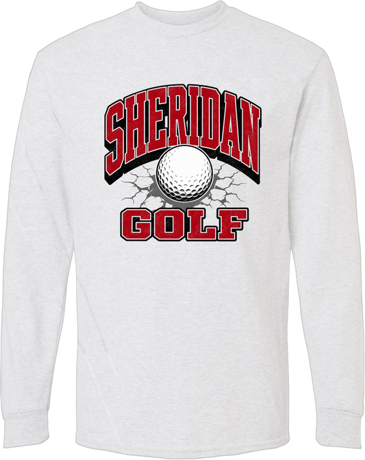 Sheridan Back To School_ Golf Design 2 Long Sleeve