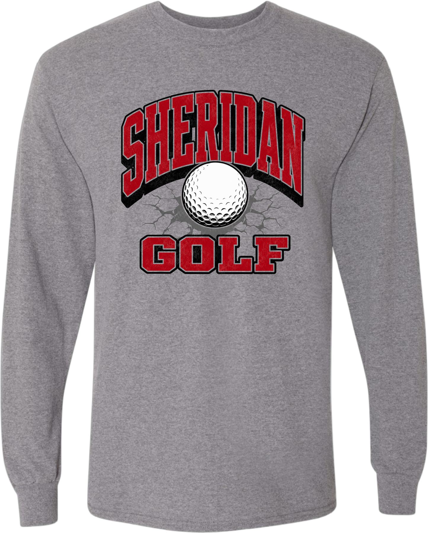 Sheridan Back To School_ Golf Design 2 Long Sleeve
