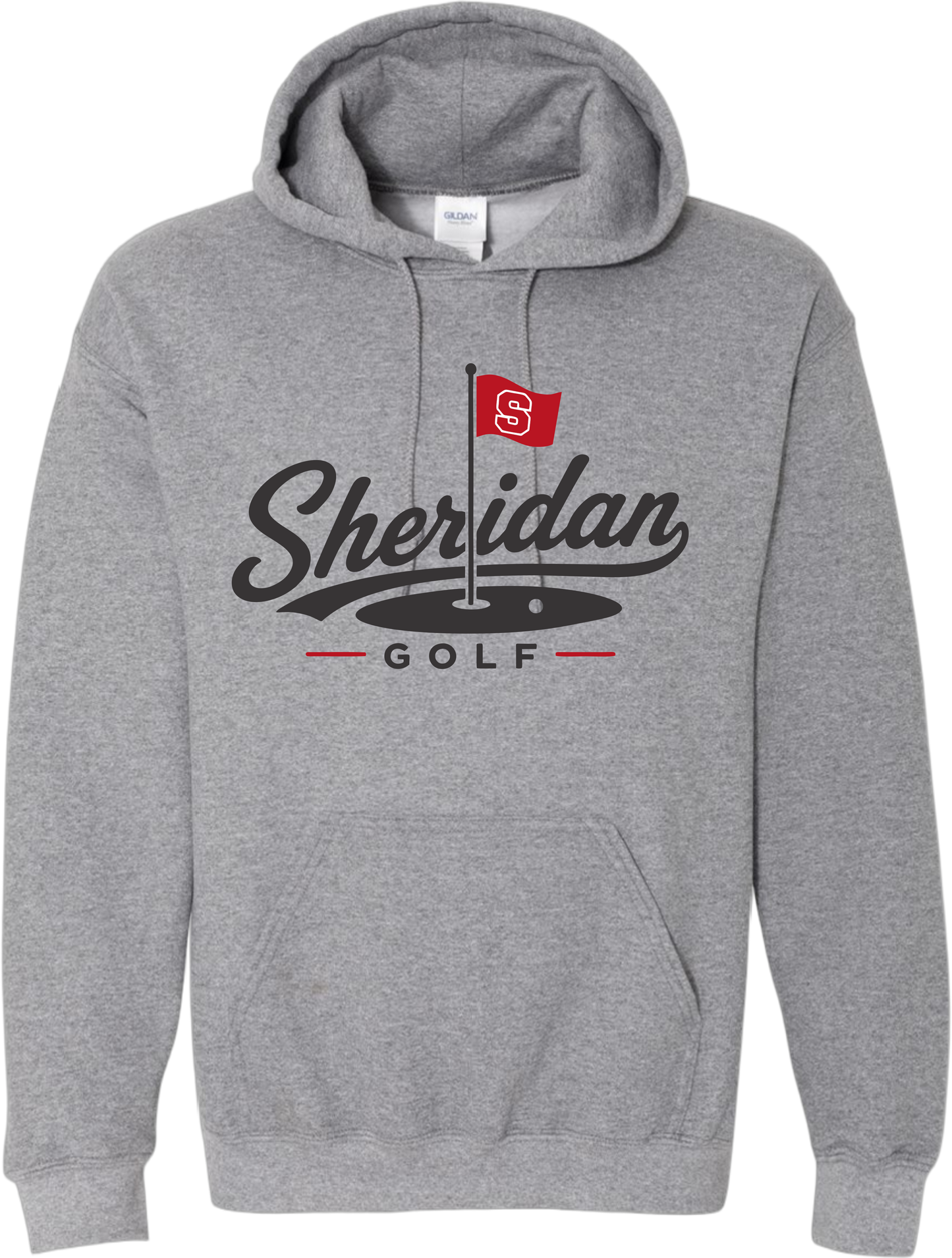 Sheridan Back To School _ Golf Design 1 Hoodie