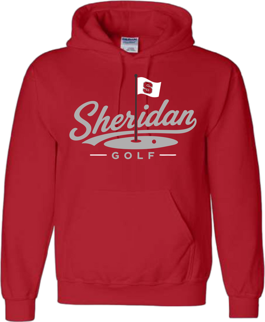 Sheridan Back To School _ Golf Design 1 Hoodie