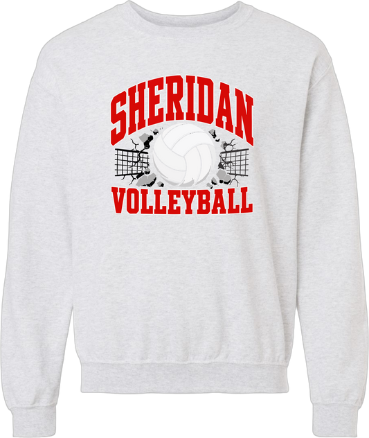 Sheridan Back To School _ Volleyball Design 1 Crew