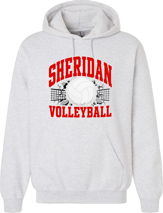 Sheridan Back To School _ Volleyball Design 1 Hoodie