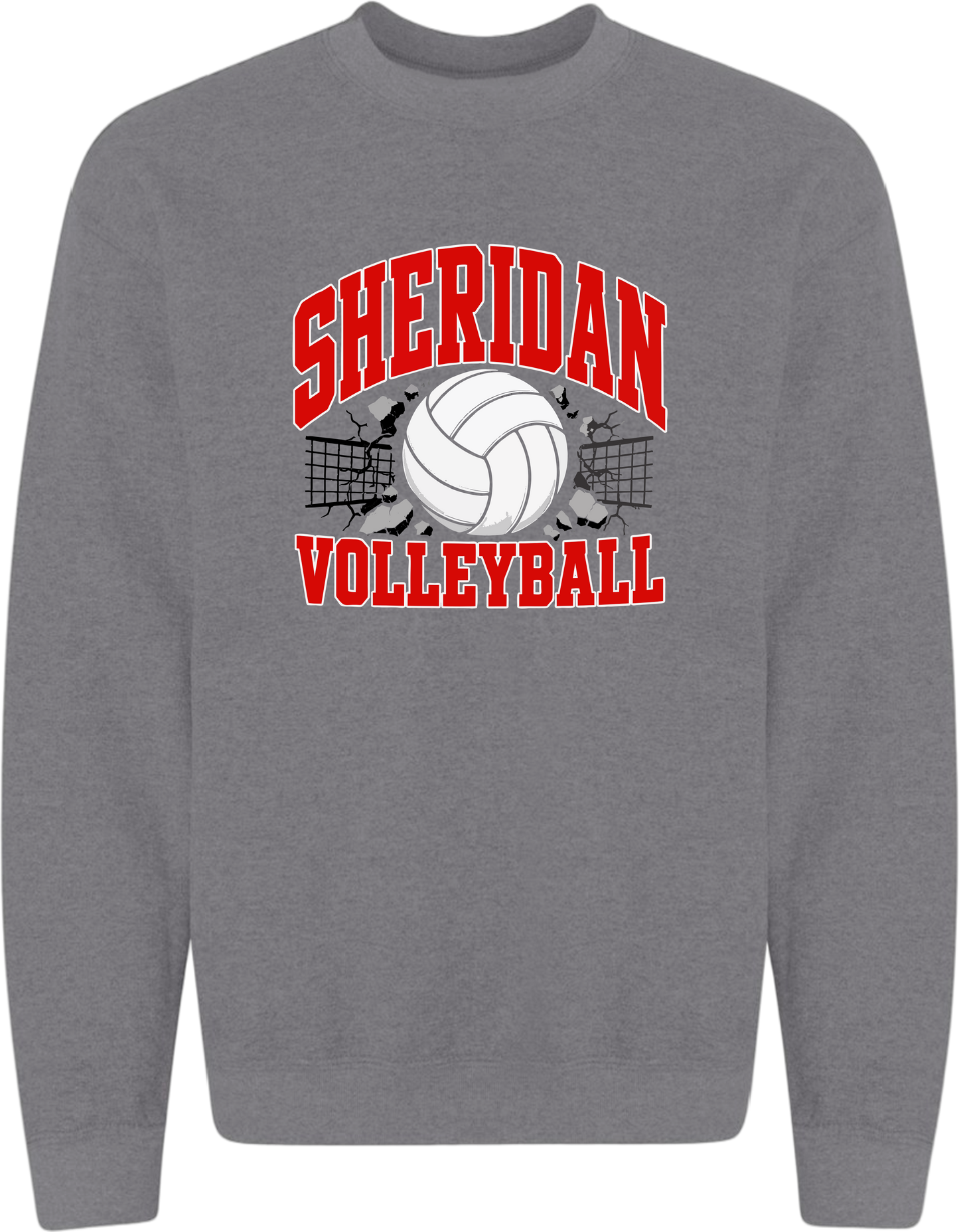 Sheridan Back To School _ Volleyball Design 1 Crew