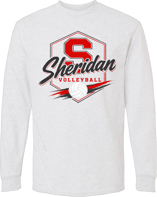 Sheridan Back To School _ Volleyball Design 2 Long Sleeve