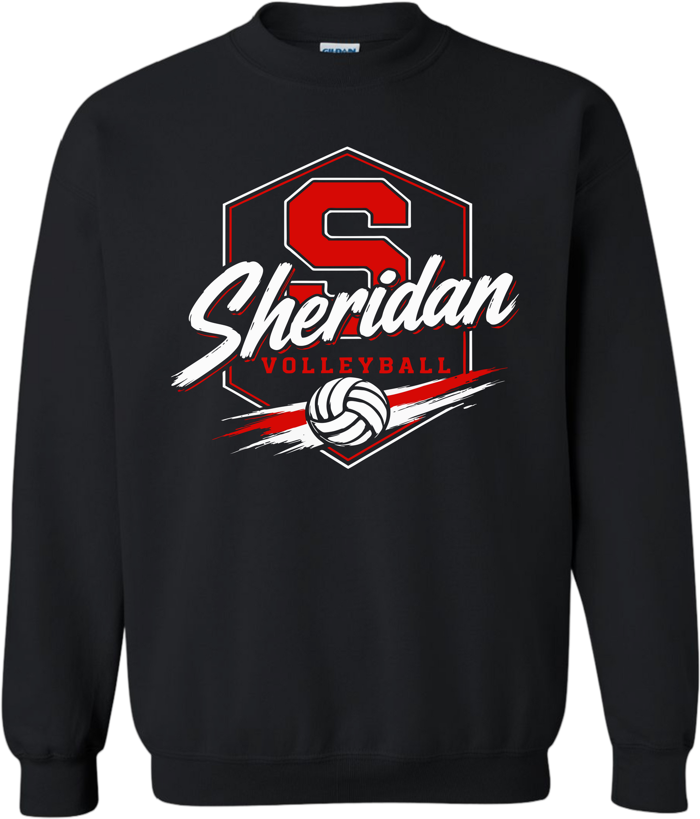 Sheridan Back To School _ Volleyball Design 2 Crew