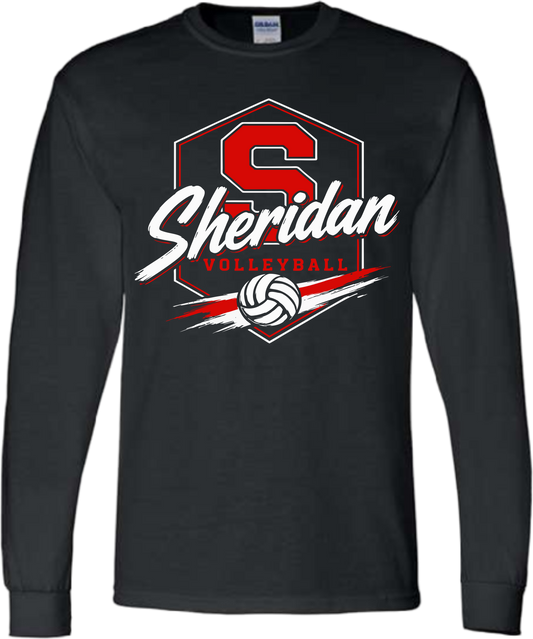 Sheridan Back To School _ Volleyball Design 2 Long Sleeve
