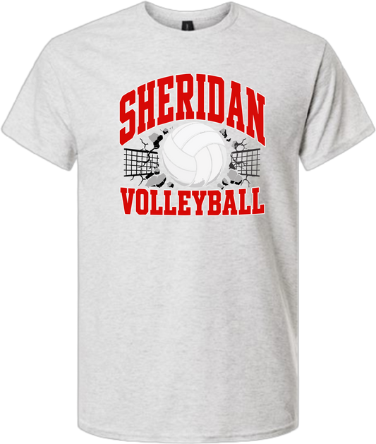 Sheridan Back To School _ Volleyball Design 1 T