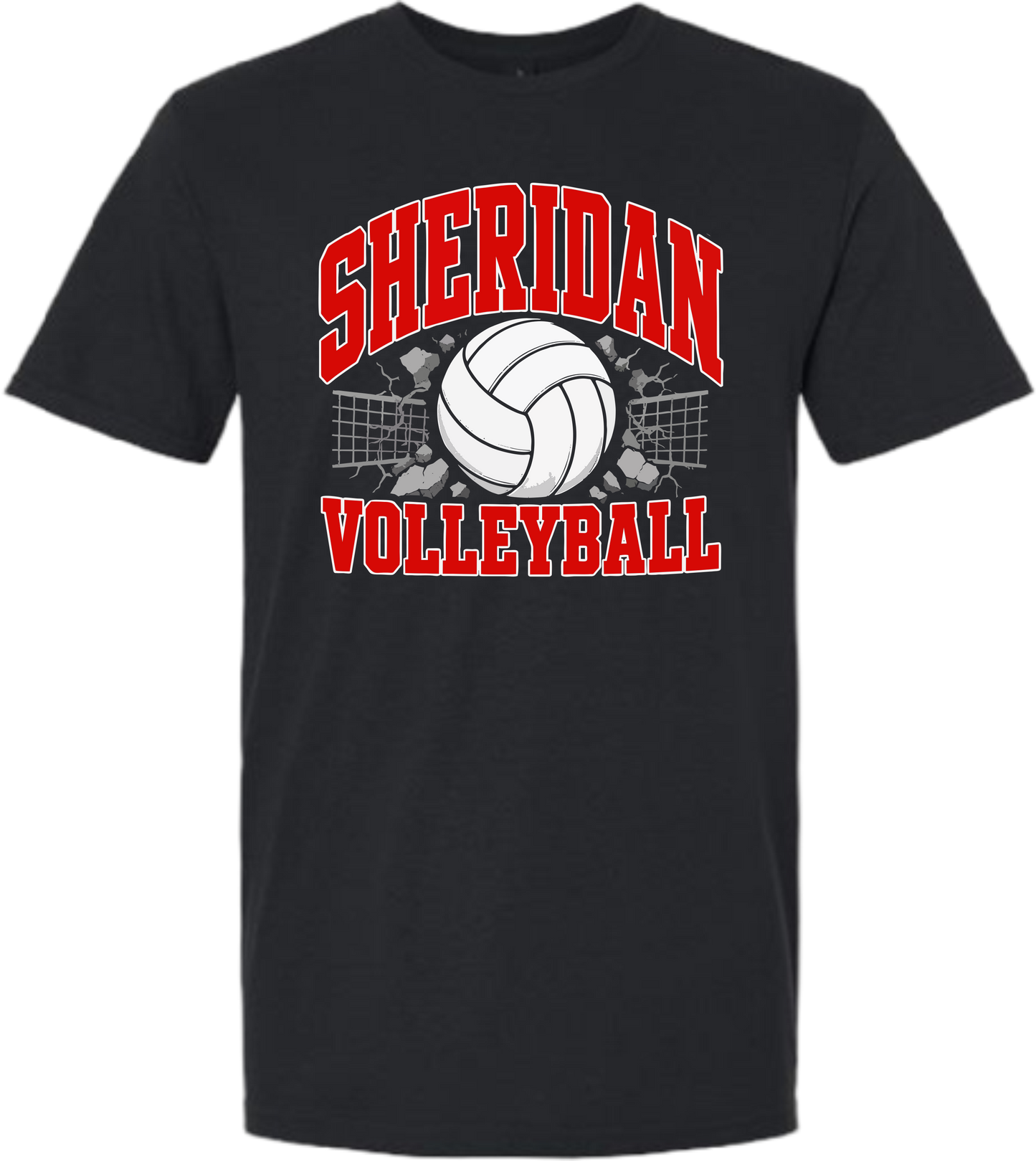 Sheridan Back To School _ Volleyball Design 1 T
