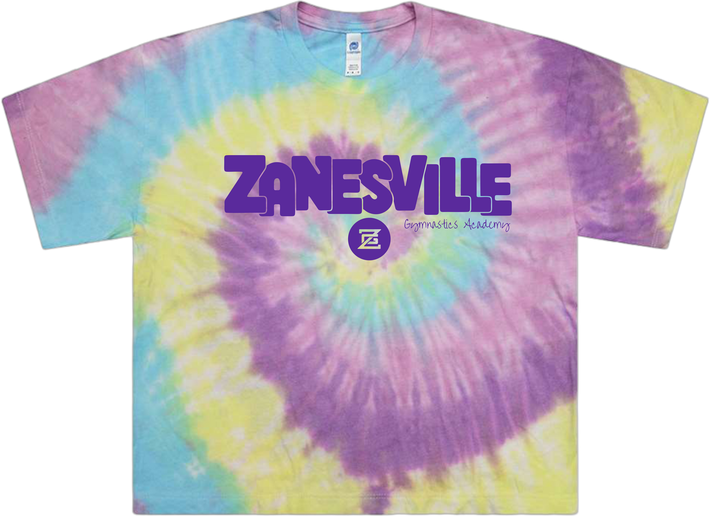 ZGA_Womens Crop Tie Dye
